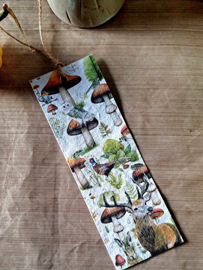 Pack of 2 Plantable Wildflower Bookmarks | Eco-Friendly Gift | Corporate gifts | Emma Metcalf Designs | Sustainable Seed Paper Bookmark